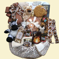 Geschenkkorb Windeltiger - Geschenk f&uuml;r Neugeborene